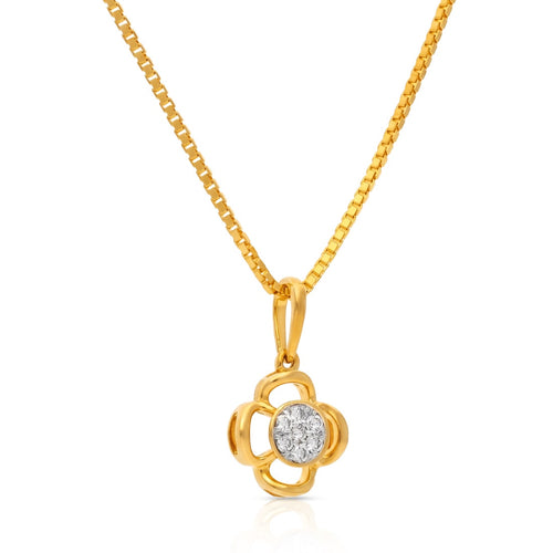 Sterling silver lotus pendant with chain