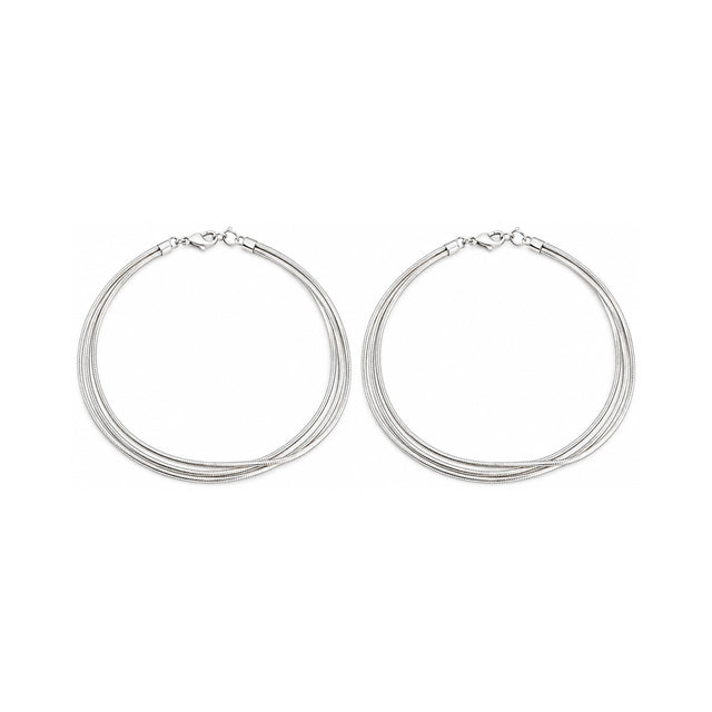 Lumi Trio Layered Snake Chain Anklet