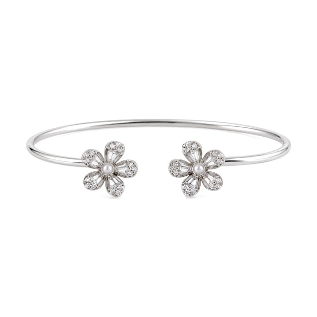 Zircon Flower Bracelet - view 3