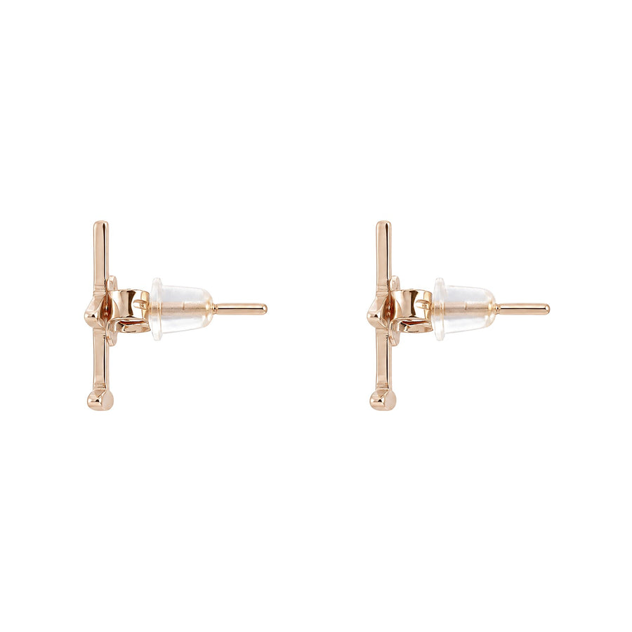 Airplane Enamel Stud Earrings - view 5