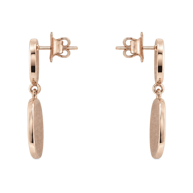 Luna Iridescent Disc Earrings