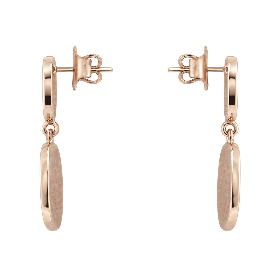 Luna Iridescent Disc Earrings - view 4