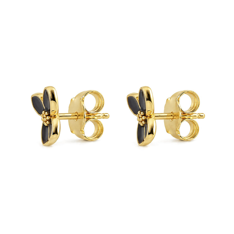 Mocha Bloom Stud Earrings - view 3