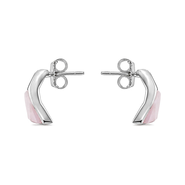 Geometric Muse Triangle Stud Earrings