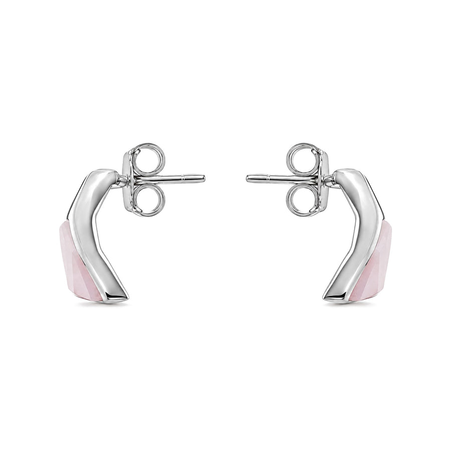 Geometric Muse Triangle Stud Earrings - view 3
