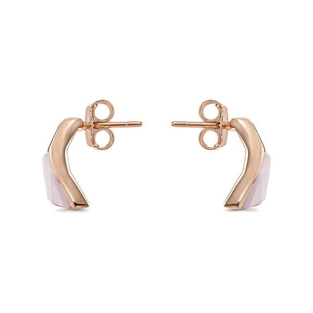 Geometric Muse Triangle Stud Earrings