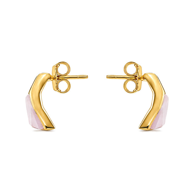 Geometric Muse Triangle Stud Earrings