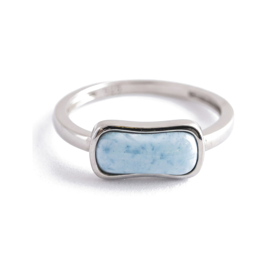 Pebble Larimar Ring - view 3