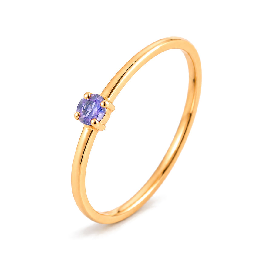 Tanzanite Glow Ring