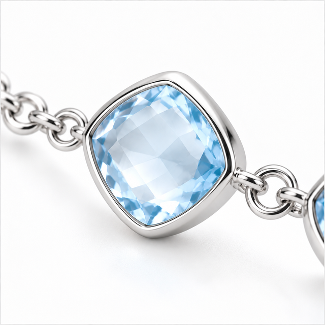 Sky Blue Topaz Bracelet