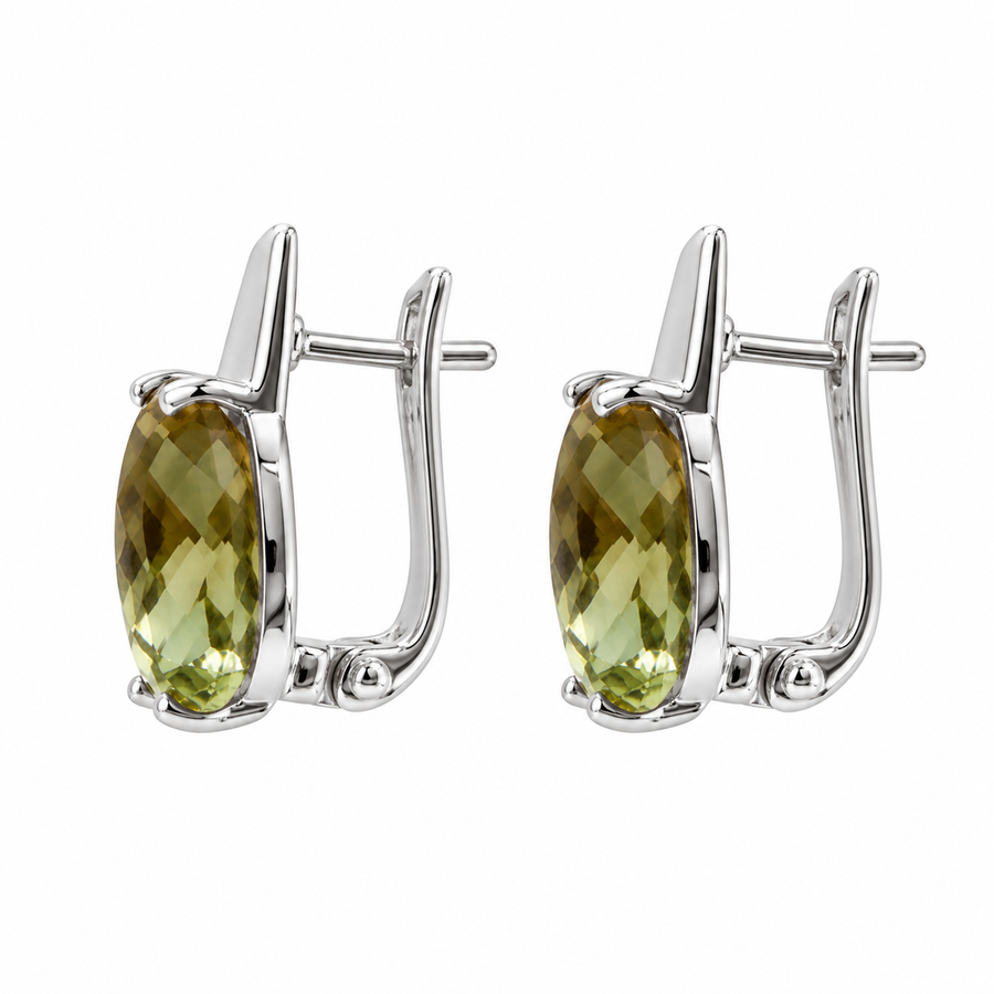 Zultanite Glass Drop Earrings - view 3