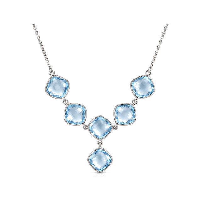 Sky Blue Topaz Jewellery Set