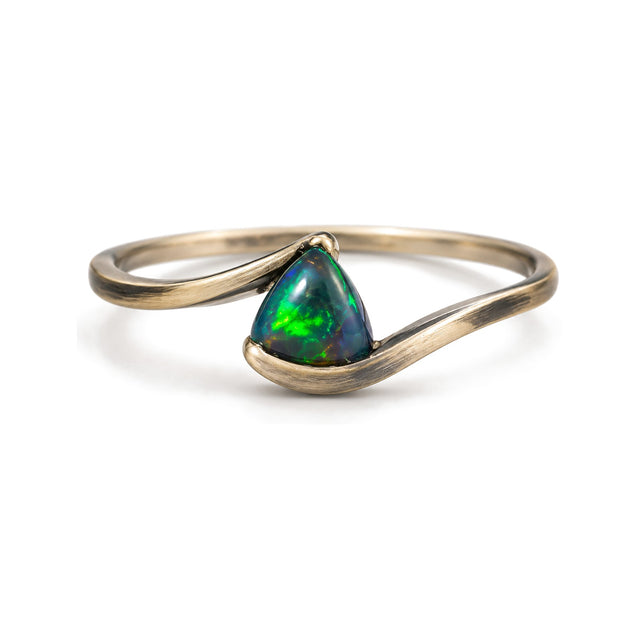 Ethiopian Opal Wave Ring